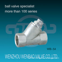 Female Threaded Cast Stainless Steel Y-Type Strainer